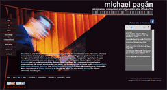Desktop Screenshot of michaelpaganmusic.com